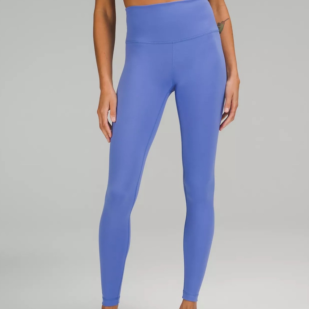 Lululemon Wunder Train High-Rise Tight 28" wild indigo size 10
